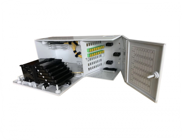 48 Port Wall Mount Fiber Termination Box MODB Splitter Distribution KCO ...