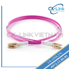 Dây Nhảy Quang LC/UPC-LC/UPC OM4 Multimode Duplex