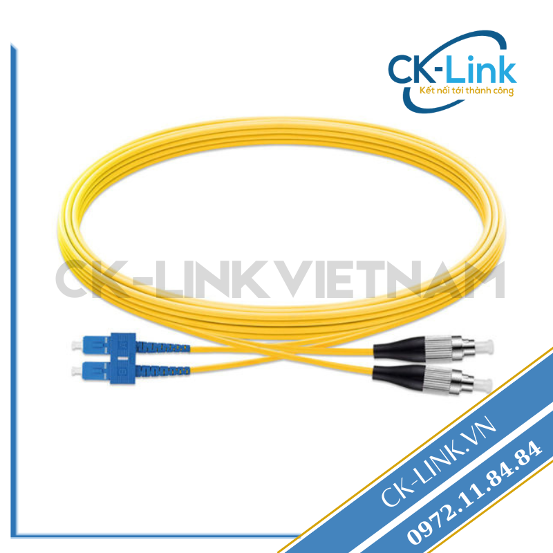Dây Nhảy Quang SC/UPC-FC/UPC Singlemode Duplex Dây Nhảy Quang SC/UPC-FC/UPC Singlemode Duplex